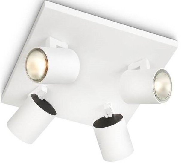 Bodové svítidlo Philips Runner, 4xGU10 bílé