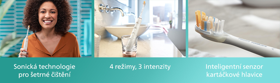 Zubní kartáček Philips Sonicare 9000 DiamondClean HX9911/23 bílý