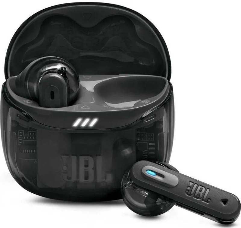 Sluchátka JBL Tune Flex 2 Ghost černá JBL Tune Flex 2 Ghost, černá