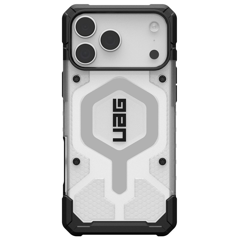Kryt na mobil UAG Pathfinder Clear MagSafe na Apple iPhone 17 Pro Max - černý/stříbrný