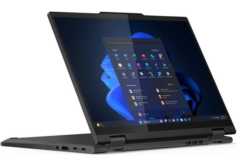 Notebook Lenovo ThinkPad T14s 2-in-1 Gen 1 černý Obrácený notebook Lenovo ThinkPad T14s 2-in-1