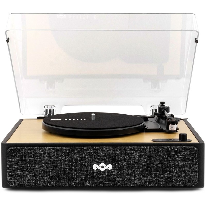 Gramofon MARLEY Rise Up, černohnědá barva