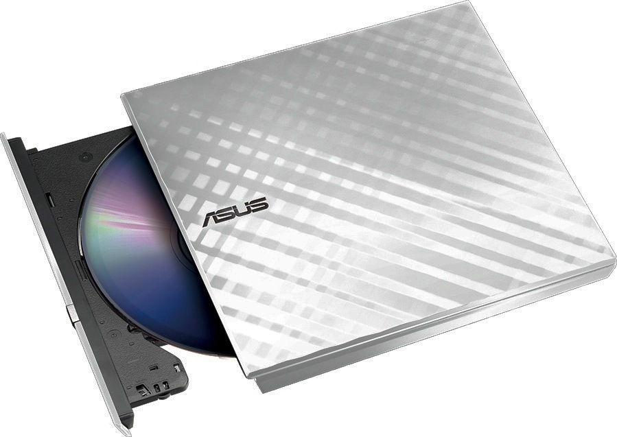 Externí DVD vypalovačka Asus SDRW-08D2S Lite bílá .