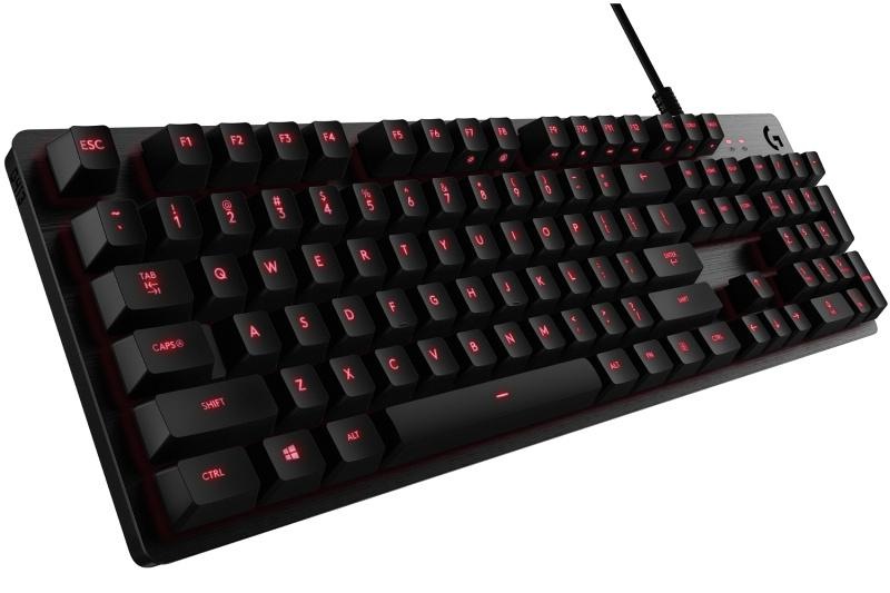 Klávesnice Logitech Gaming G413, červené podsvícení, US carbon