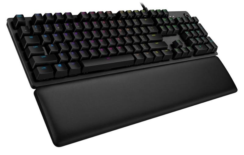 Klávesnice Logitech Gaming G513 Lightsync RGB Mechanical GX Red Linear, US černá