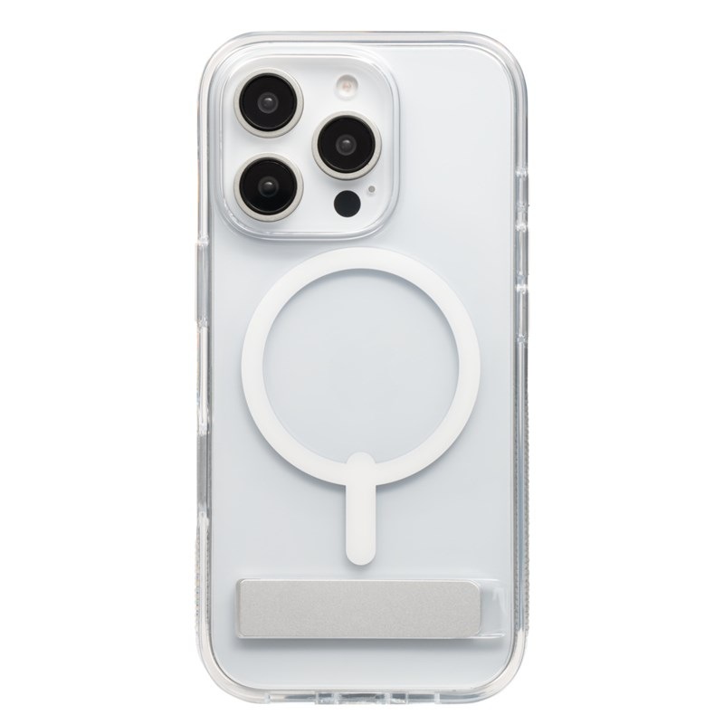 Kryt na mobil ZAGG Crystal Palace Snap KickStand na Apple iPhone 16 Pro průhledný
