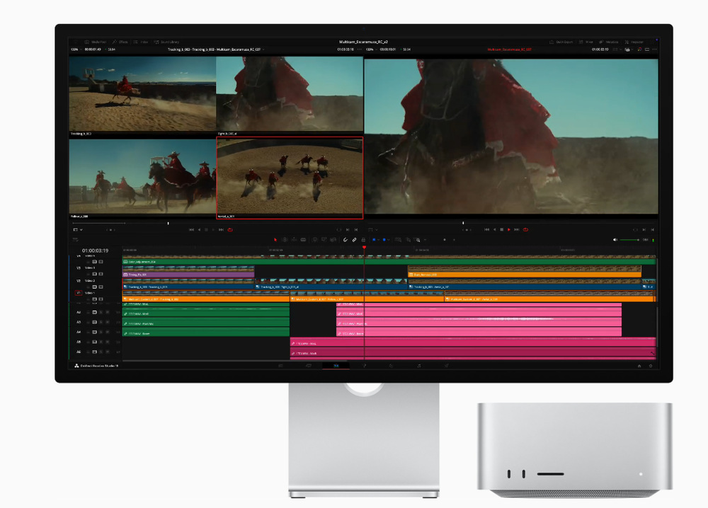 PC mini Apple Mac Studio M3 Ultra 28× CPU, 60× GPU, 96GB, 1TB
