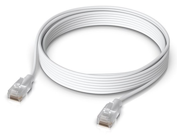 Kabel Ubiquiti UniFi Patch 5m, Cat.6, 2.5Gbps bílý