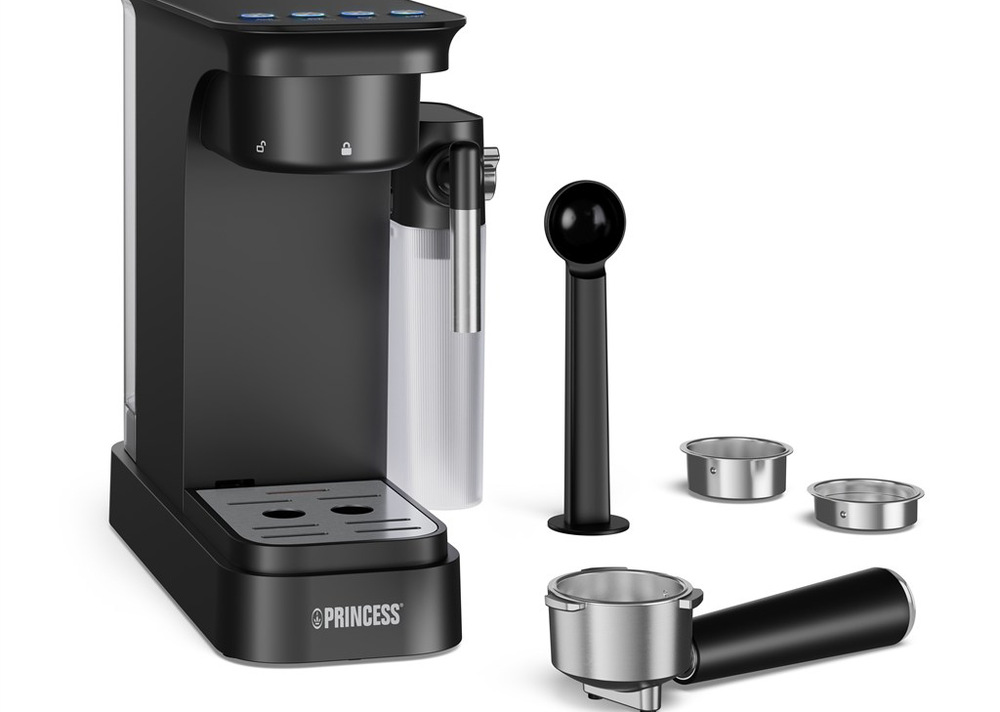 Praktický design s automatickým vypnutím a snadnou údržbou přináší pohodlné a bezstarostné každodenní používání.