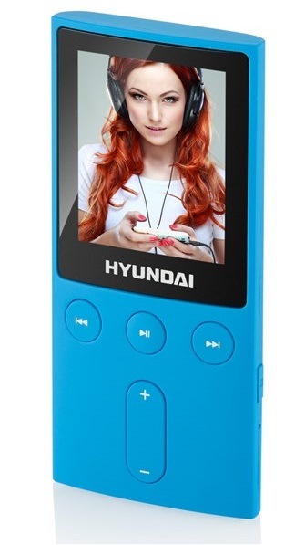MP3 přehrávač Hyundai MPC 501 GB4 FM BL modrý