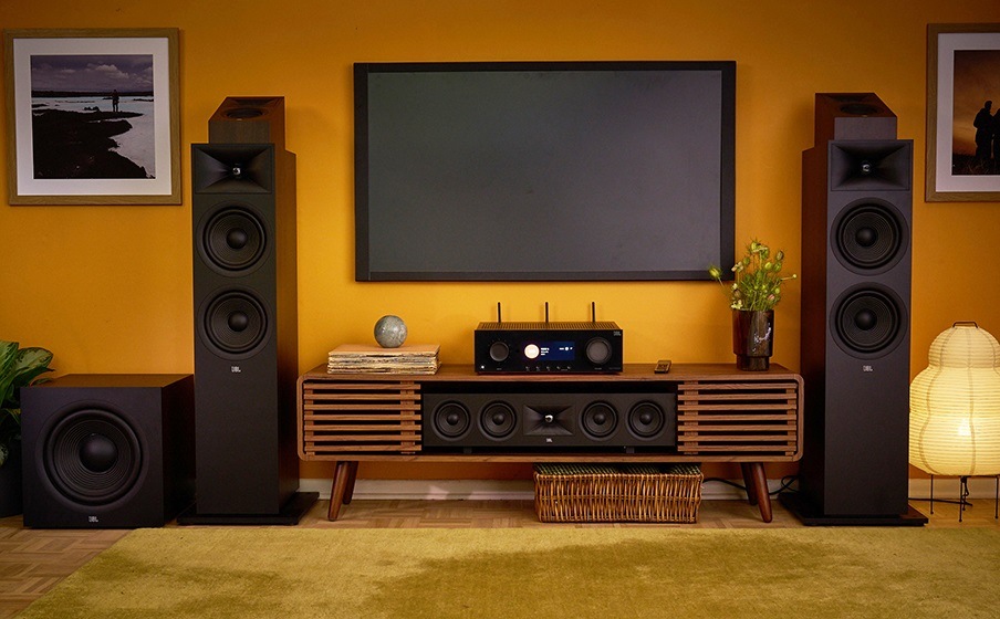 AV Receiver JBL MA7100HP bílý