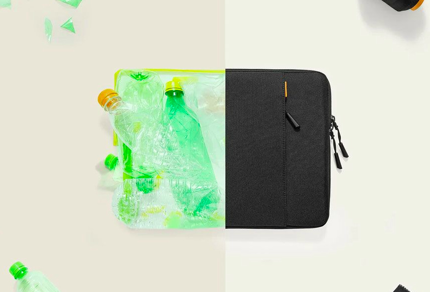 Pouzdro na notebook tomtoc Sleeve na 14" MacBook Pro - černé