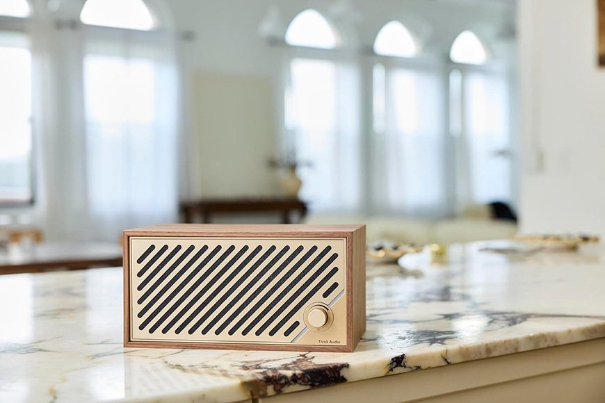 Reproduktor Tivoli Audio Model Two Digital hnědý/zlatý Reproduktor Tivoli Audio Model Two Digital M2D-GOLD, hnědý/zlatý