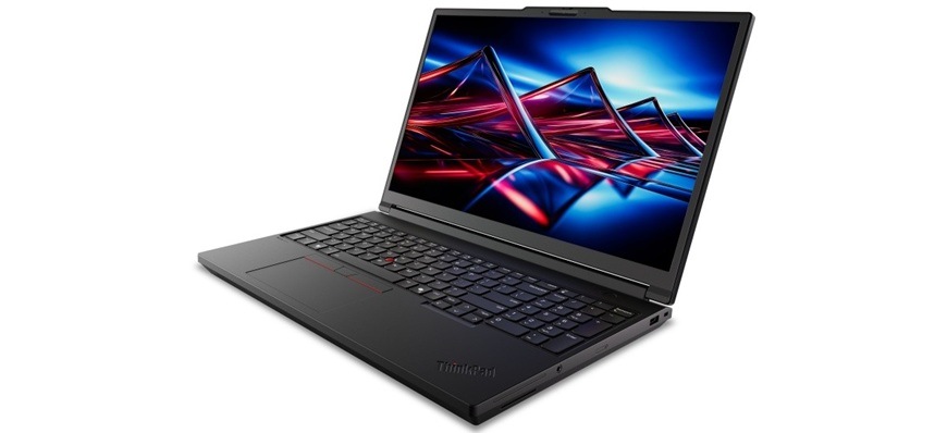 Notebook Lenovo ThinkPad P16 Gen 3 černý Detail obrázku notebooku.