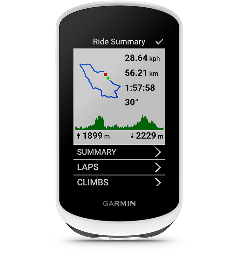 Cyklopočítač s GPS Garmin EDGE Edge Explore 2 černý/bílý