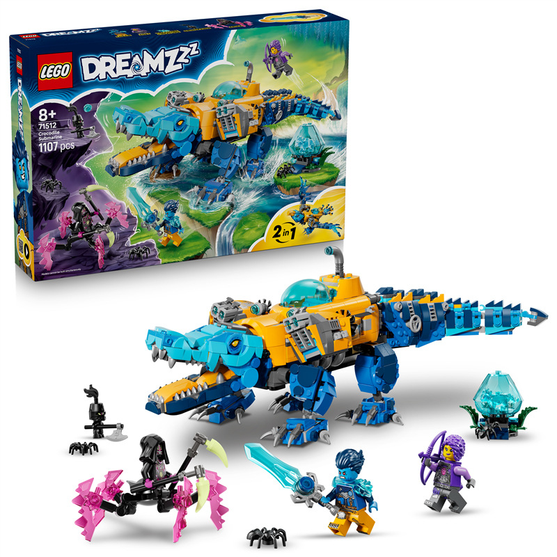 Stavebnice LEGO® DREAMZzz™ 71512 Krokodýlí ponorka