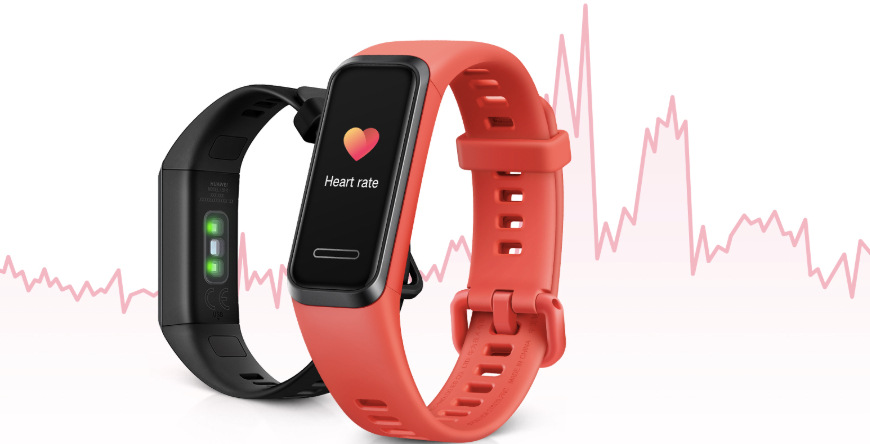 Fitness náramek Huawei Band 4 Pro černý Huawei Band 4 Pro, černá