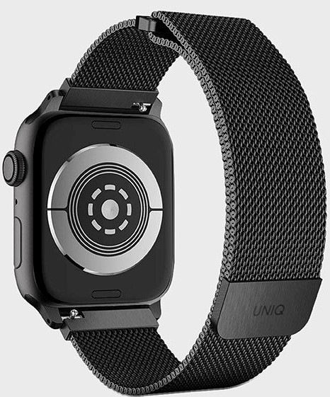 Řemínek Uniq Dante na Apple Watch 42/44/45/49mm šedý Řemínek Uniq Dante na Apple Watch 42/44/45/49mm šedý