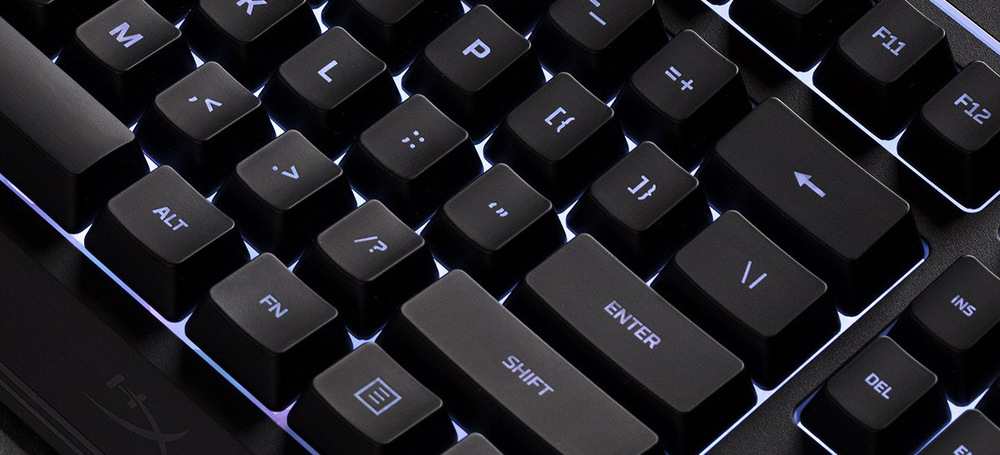 Klávesnice HyperX Alloy Core RGB, US černá