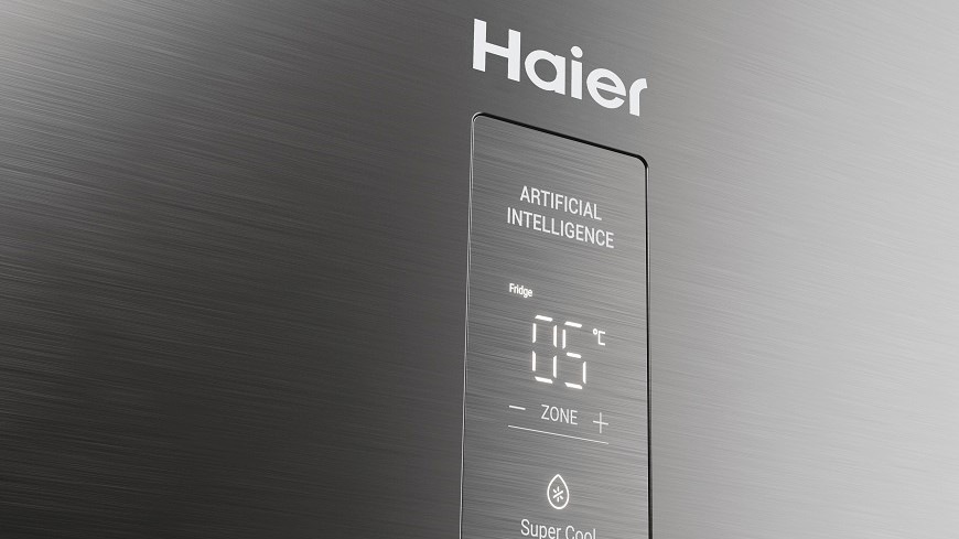Chladnička s mrazničkou Haier HDPW5620CNPK nerez Chladnička s mrazničkou Haier HDPW5620CNPK nerez