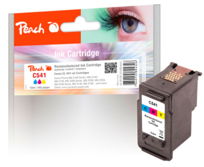 Inkoustová náplň Peach Canon CL541, 445 stran vícebarevná