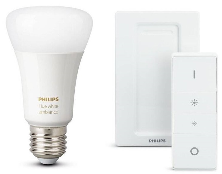 Startovací sada Philips Hue Bluetooth 9W, E27, White Ambiance Dimming Kit Startovací sada Philips Hue Bluetooth 9W, E27, White Ambiance Dimming Kit