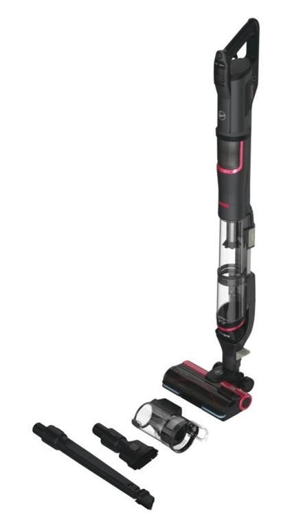 Tyčový vysavač Hoover HFX HFX10H 011 černý/růžový