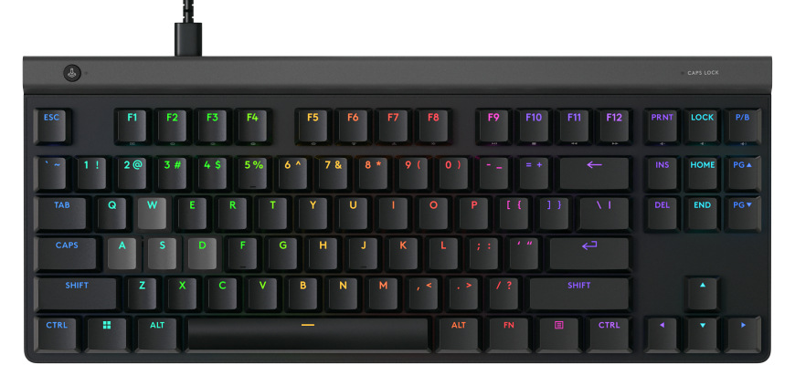 Klávesnice Logitech G515 Rapid TKL, CZ/SK černá barva