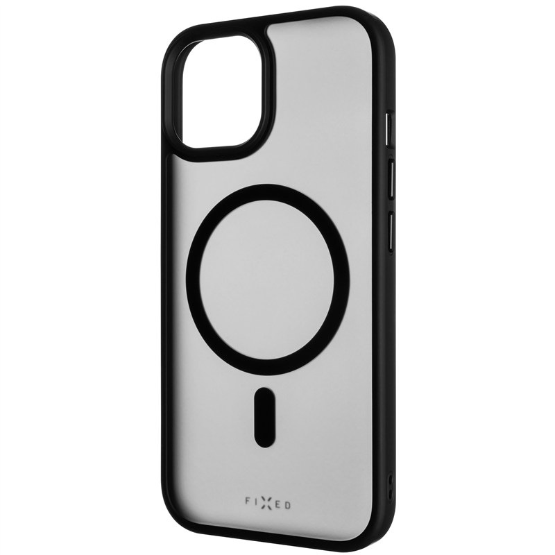 Kryt na mobil FIXED MagMisty s MagSafe na Apple iPhone 13/14 - černý