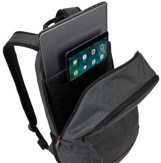 Batoh na notebook Case Logic Era 15,6" antracitový Batoh na notebook Case Logic Era 15,6" s otevřenou kapsou na notebook