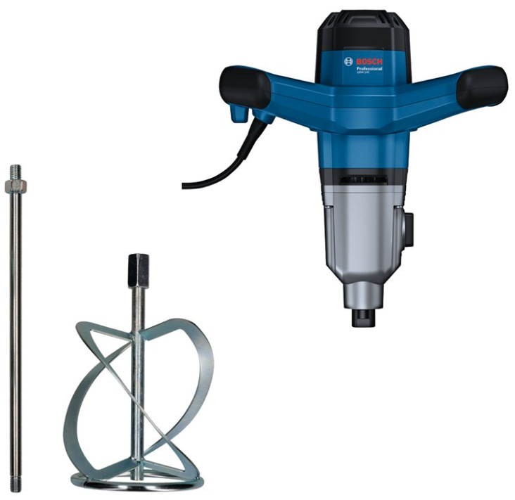 Míchadlo Bosch Professional GRW 140 elektrické dvourychlostní stavební míchadlo s metlou 140 mm