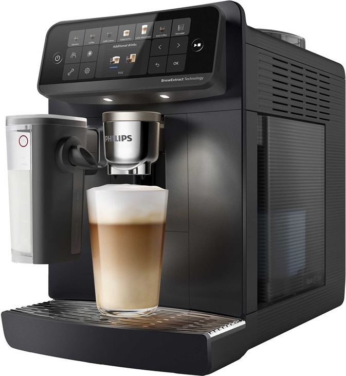 Automatický kávovar Philips Café Aromis 6000 Series LatteGo Pro, černá barva