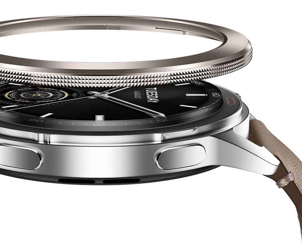 Chytré hodinky Xiaomi Watch S3 stříbrné Xiaomi Watch S3 (51589)
