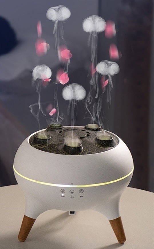 Aromadifuzér IMMAX JELLYFISH s efektem vznášejících se medúz