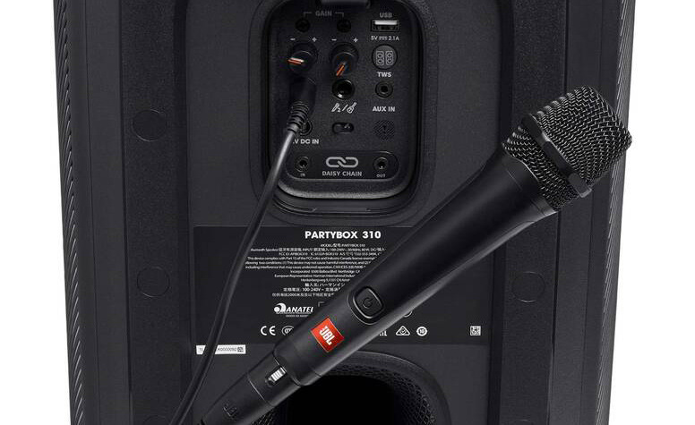 Mikrofon JBL PBM 100 černý Mikrofon JBL PBM 100 černý