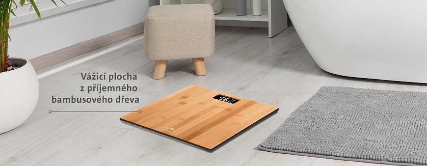 Osobní váha ETA Bamboo 9780 90000 hnědá Osobní váha ETA Bamboo 9780 90000 hnědá