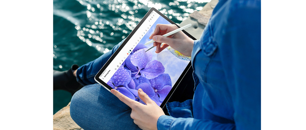 Dotykový tablet Samsung Galaxy Tab S9 FE 6 GB / 128 GB + dotykové pero růžový