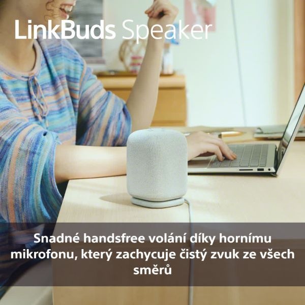 Přenosný reproduktor Sony LinkBuds Speaker černý Přenosný reproduktor Sony LinkBuds Speaker, černý