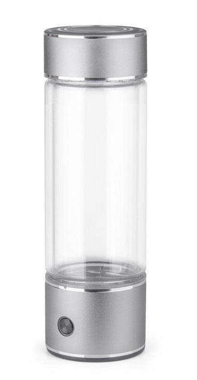 Generátor vodíkové vody G21 Hydrovia 325, stříbrná barva.