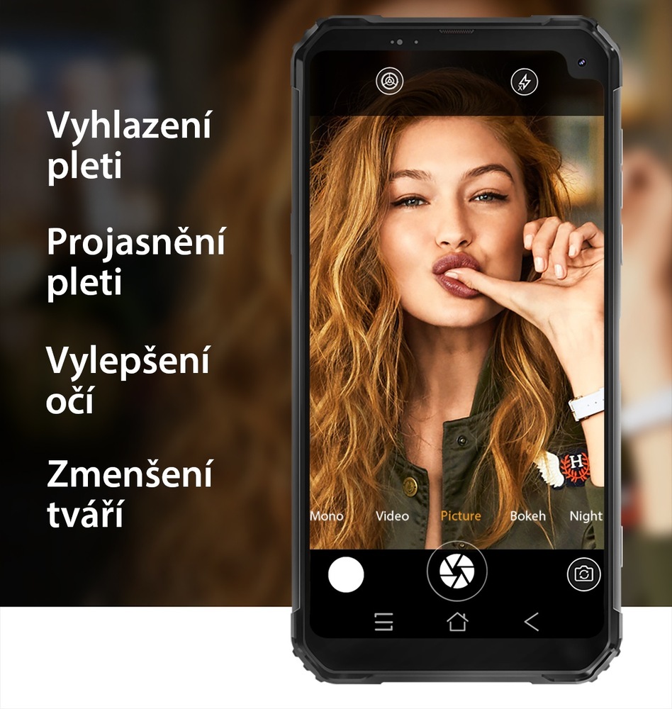 Mobilní telefon iGET BLACKVIEW GBV6100 černý