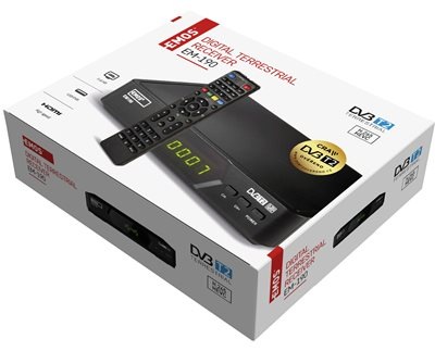 Set-top box EMOS EM190 HD černý Set-top box EMOS EM190 HD černý