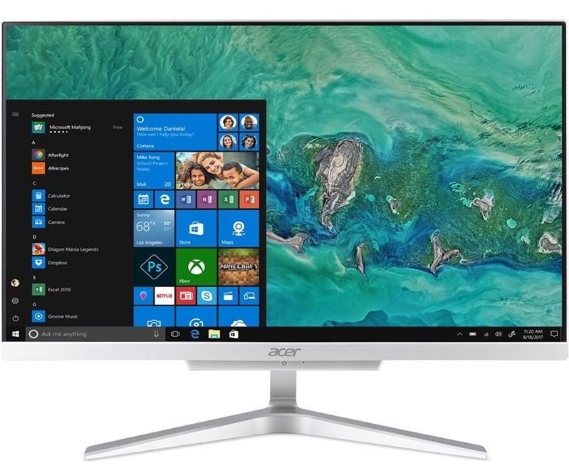 Počítač All In One Acer Aspire C22-820 stříbrný