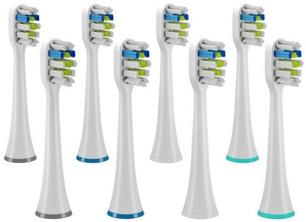 Náhradní hlavice TrueLife SonicBrush UV Heads White Sensitive (8 ks) bílá