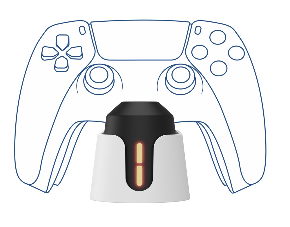 Dokovací stanice Trust GXT 228 pro dva PS5 ovladače bílá Dokovací stanice Trust GXT 228 pro dva PS5 ovladače bílá