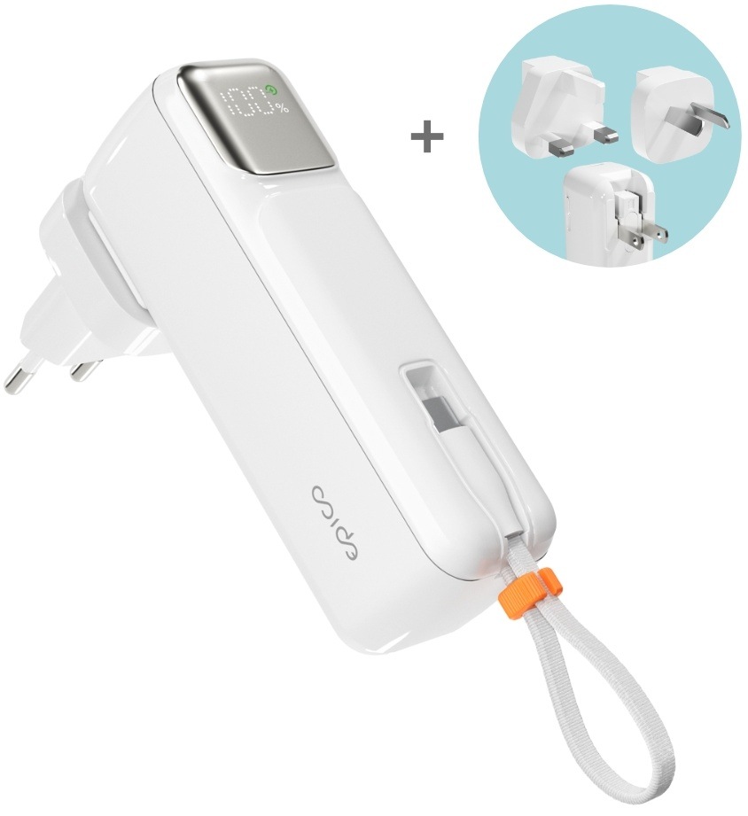 Powerbanka Epico UltraPack 2in1 5000mAh bílá Powerbanka Epico UltraPack 2in1 5000mAh bílá