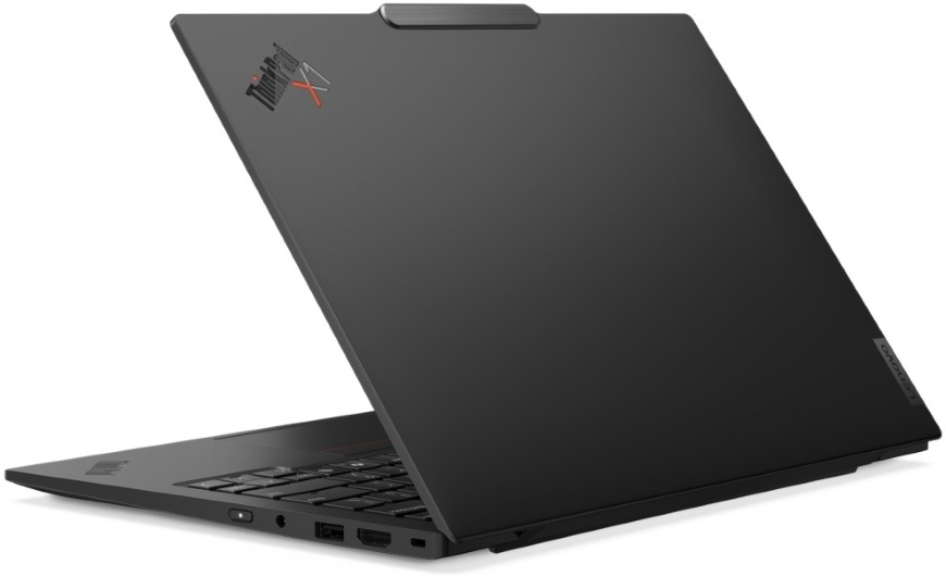 Notebook Lenovo ThinkPad X1 Carbon Gen 13 Aura Edition černý Zadní strana notebooku Lenovo ThinkPad X1 Carbon Gen 13 Aura Edition