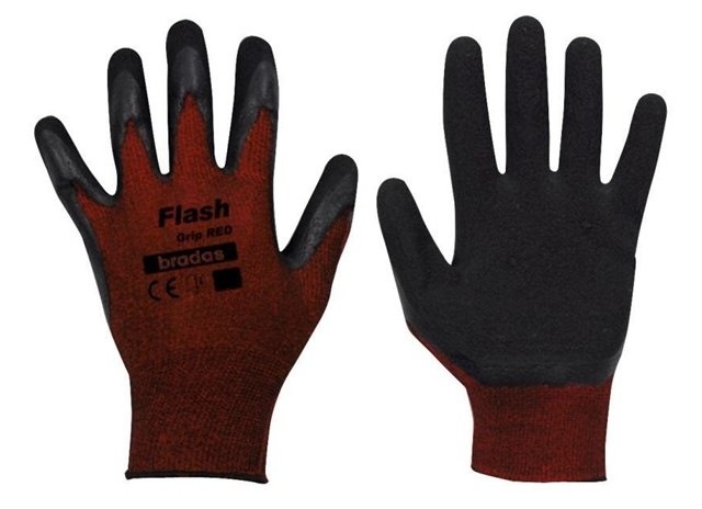 Rukavice Bradas FLASH GRIP latex 7 Rukavice Bradas FLASH GRIP latex 7