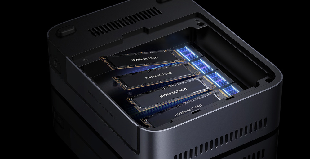 Datové úložiště (NAS) UGREEN NASync DXP480T Plus šedé Datové úložiště (NAS) UGREEN NASync DXP480T Plus šedé