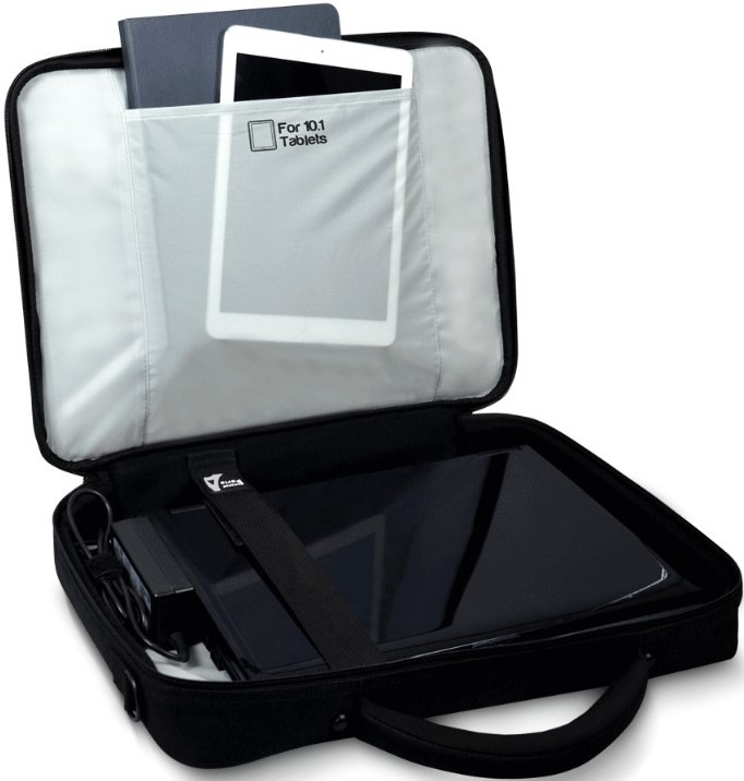 Brašna na notebook PORT DESIGNS Courchevel Clamshell na 17,3" černá Brašna na notebook PORT DESIGNS Courchevel Clamshell na 17,3" černá