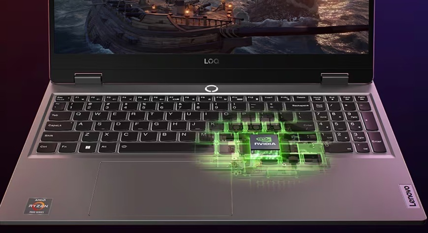 Notebook Lenovo LOQ 15ARP9 + Game Pass předplatné na 3 měsíce šedý Notebook Lenovo LOQ 15ARP9 + Game Pass předplatné na 3 měsíce šedý
